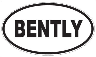 BENTLY - Oval Magnet