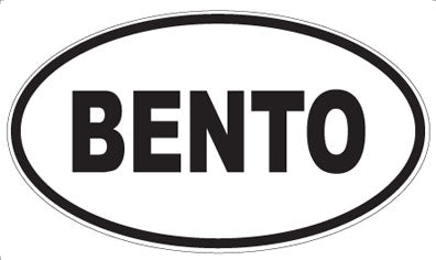 BENTO - Oval Magnet