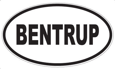 BENTRUP - Oval Magnet