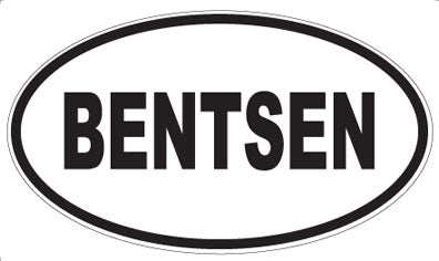 BENTSEN - Oval Magnet
