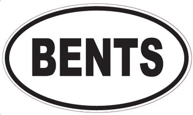BENTS - Oval Magnet