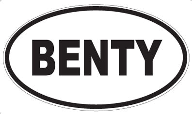 BENTY - Oval Magnet