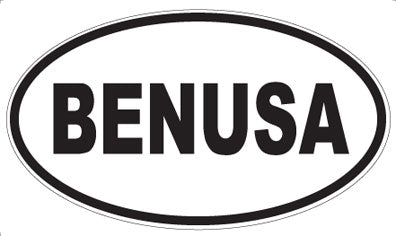 BENUSA - Oval Magnet
