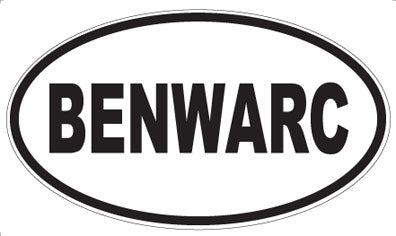 BENWARC - Oval Magnet