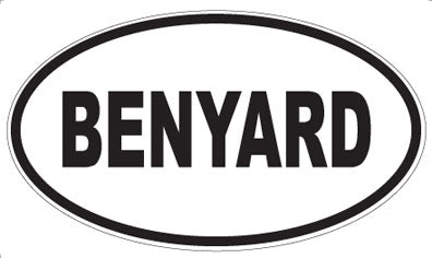 BENYARD - Oval Magnet