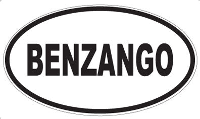 BENZANGO - Oval Magnet