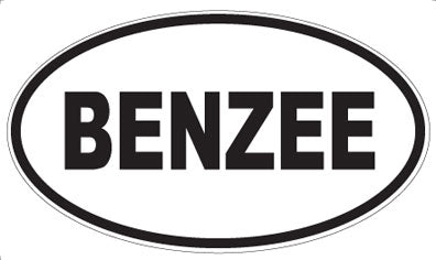 BENZEE - Oval Magnet