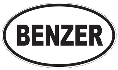 BENZER - Oval Magnet