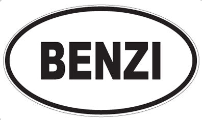 BENZI - Oval Magnet