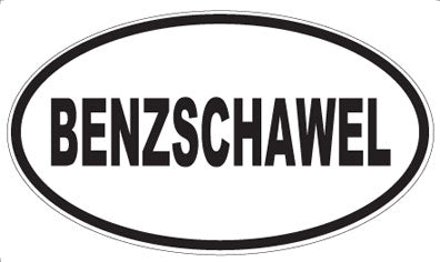 BENZSCHAWEL - Oval Magnet