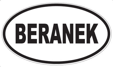 BERANEK - Oval Magnet
