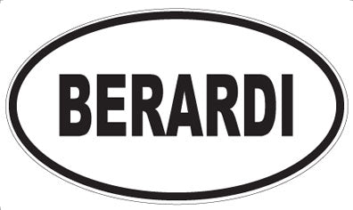 BERARDI - Oval Magnet