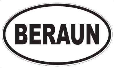 BERAUN - Oval Magnet