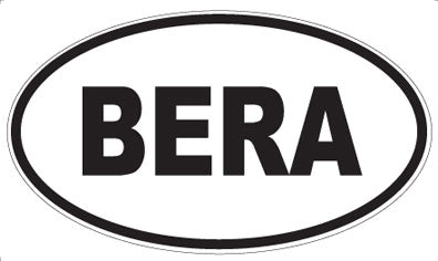 BERA - Oval Magnet