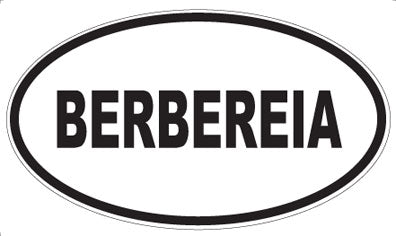 BERBEREIA - Oval Magnet