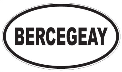 BERCEGEAY - Oval Magnet