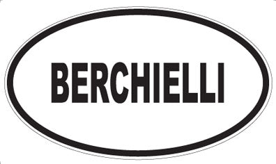 BERCHIELLI - Oval Magnet