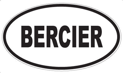 BERCIER - Oval Magnet