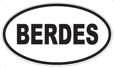 BERDES - Oval Magnet