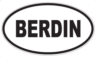 BERDIN - Oval Magnet