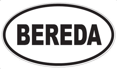 BEREDA - Oval Magnet