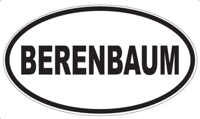 BERENBAUM - Oval Magnet