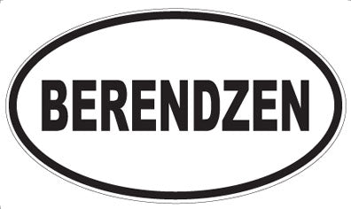 BERENDZEN - Oval Magnet