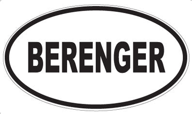 BERENGER - Oval Magnet