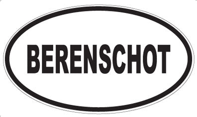 BERENSCHOT - Oval Magnet