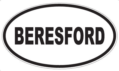 BERESFORD - Oval Magnet
