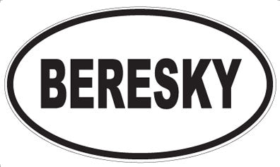 BERESKY - Oval Magnet