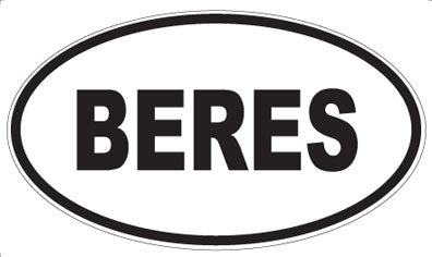 BERES - Oval Magnet