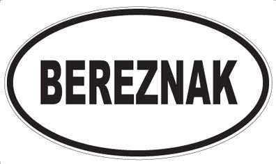 BEREZNAK - Oval Magnet