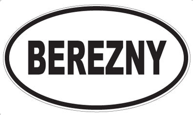 BEREZNY - Oval Magnet