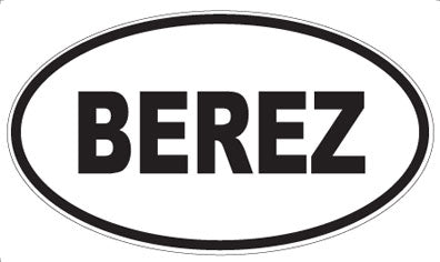 BEREZ - Oval Magnet
