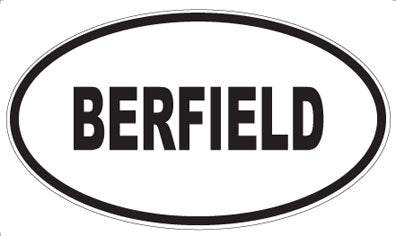 BERFIELD - Oval Magnet