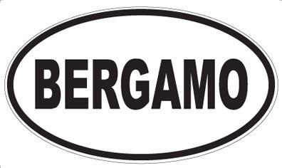 BERGAMO - Oval Magnet