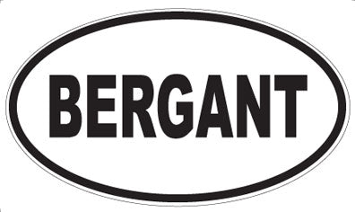BERGANT - Oval Magnet