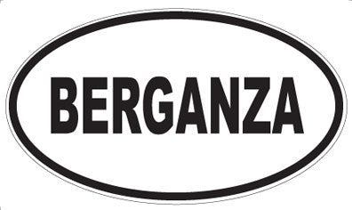 BERGANZA - Oval Magnet
