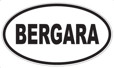 BERGARA - Oval Magnet