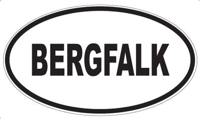 BERGFALK - Oval Magnet