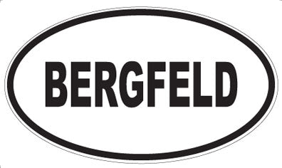 BERGFELD - Oval Magnet