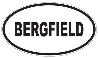 BERGFIELD - Oval Magnet