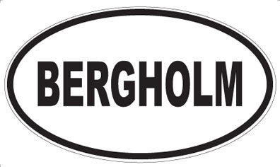 BERGHOLM - Oval Magnet