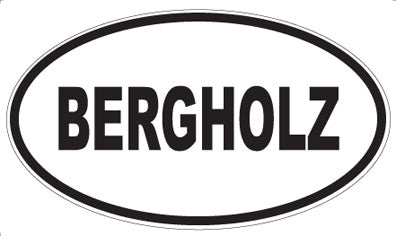 BERGHOLZ - Oval Magnet