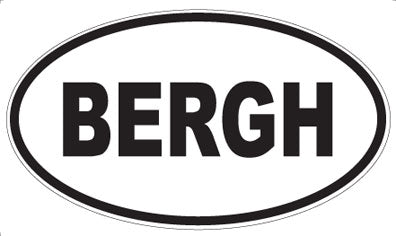 BERGH - Oval Magnet