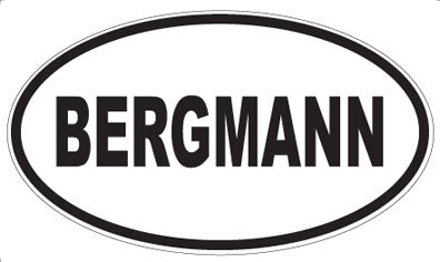 BERGMANN - Oval Magnet