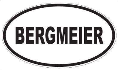 BERGMEIER - Oval Magnet