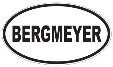BERGMEYER - Oval Magnet
