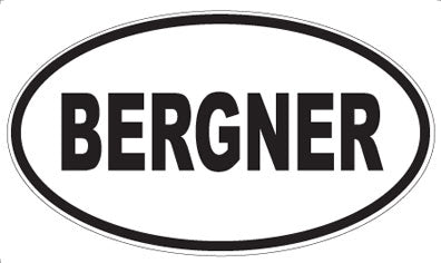 BERGNER - Oval Magnet